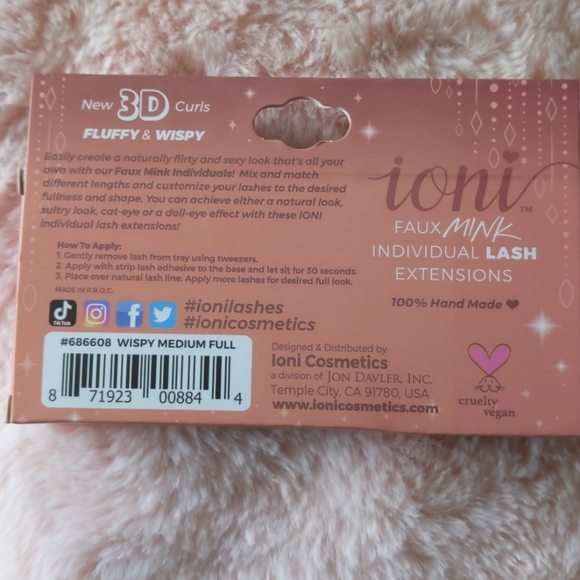 ๐Ioni Mink eyelashes ๐ฏ Hand Made|Vegan - Picture 8 of 11